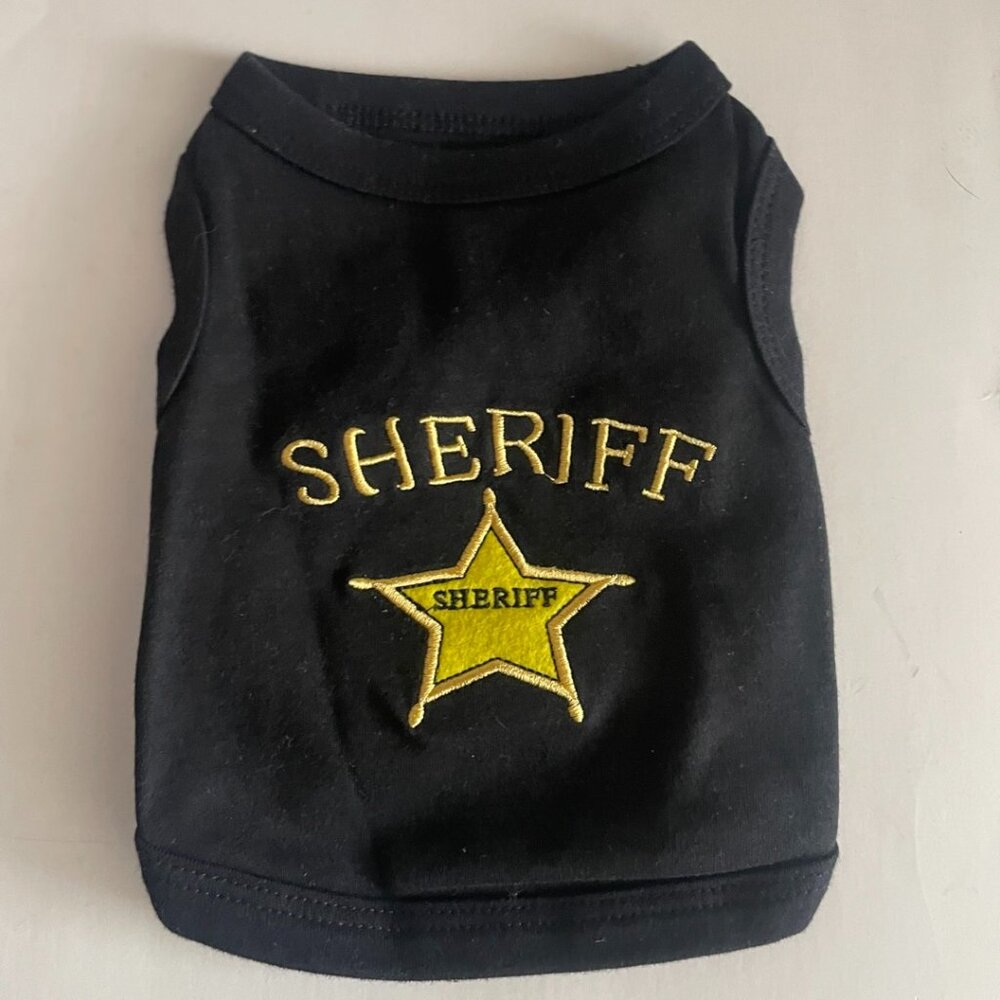 Sheriff Dog Shirt